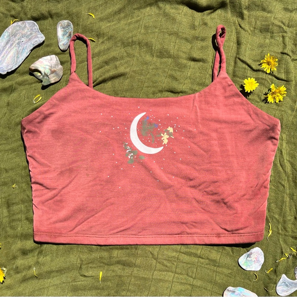 Lunar Charm Pink Camisole
